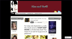 Desktop Screenshot of kissandthrill.com